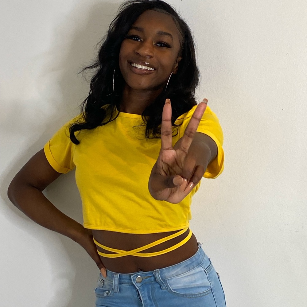 Criss-Cross Crop Top!